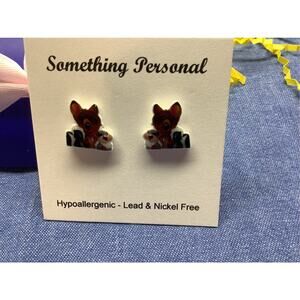 Bambi - Disney Inspired Post Earrings -- Gift Boxed - Chibi Cute